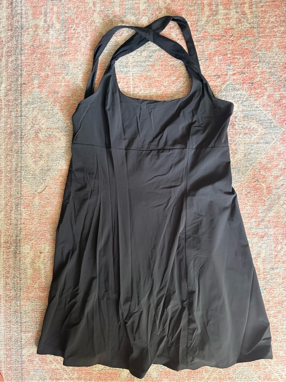 Outdoor Voices Black Halter Athletic Dress - Women